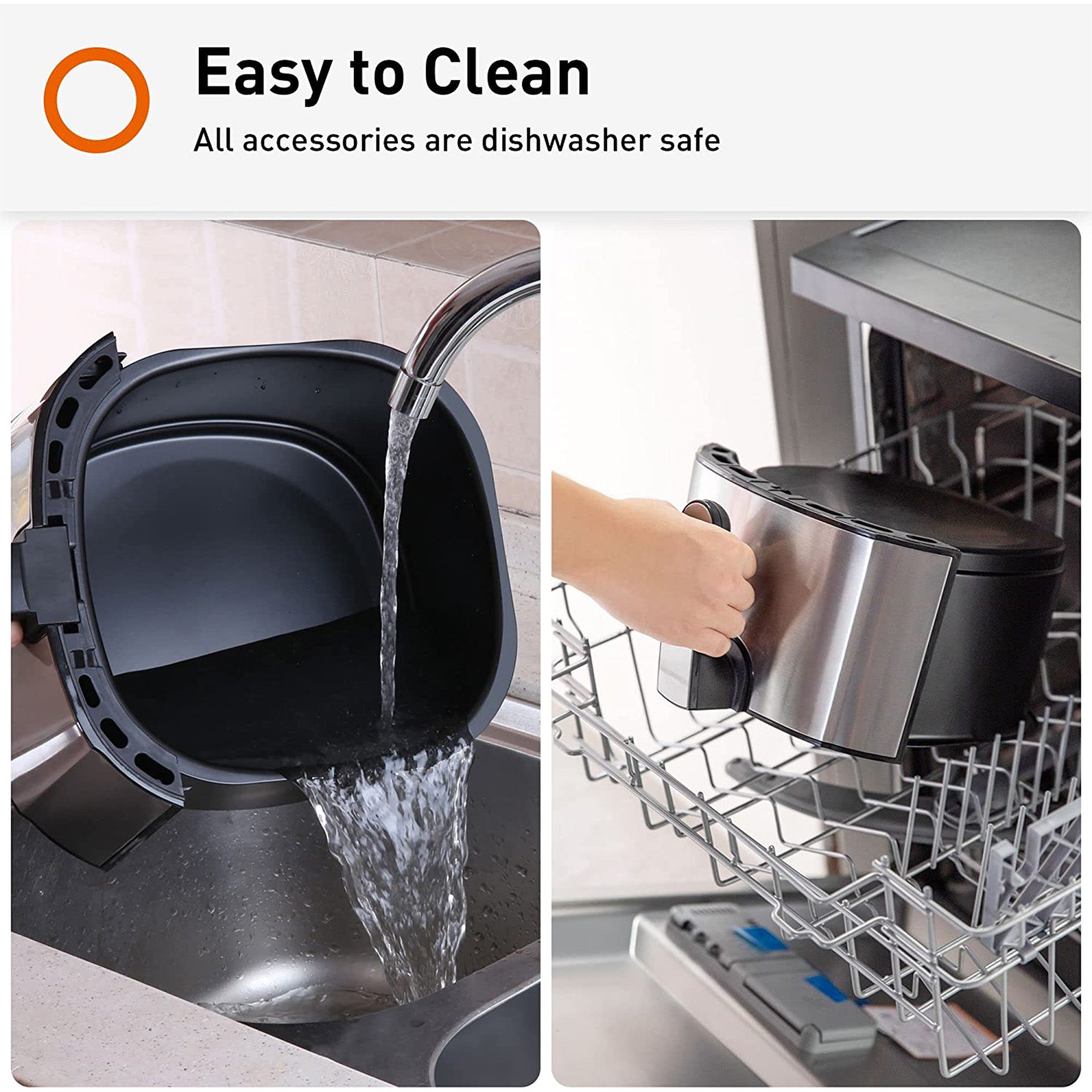 Joyoung 5.8 Qt Multi Tasker 8 Double Basket Air Fryer w/ LED Touchscreen (Used) - VMInnovations