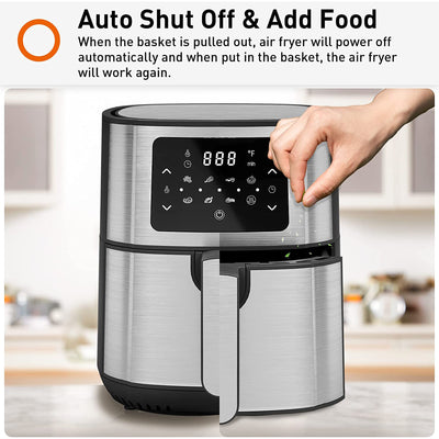 Joyoung 5.8 Qt Multi Tasker 8 Double Basket Air Fryer w/ LED Touchscreen (Used) - VMInnovations