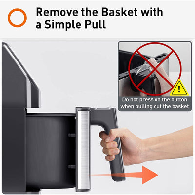 Joyoung JY-590 5.8 Quart Multi Tasker Double Basket Air Fryer w/ LED Touchscreen - VMInnovations