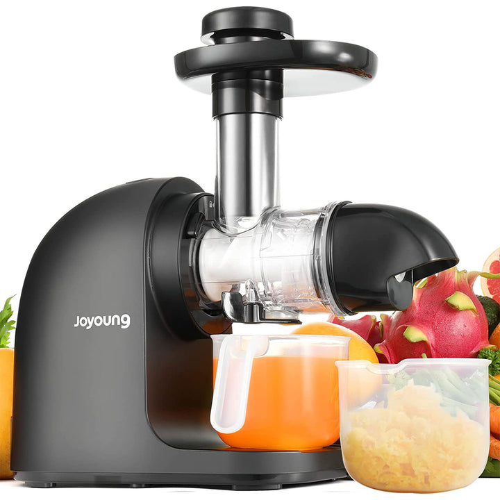 Ceramic Masticating Juicer Machine for Vegetables, Fruit, & Ice Cream (Open Box)