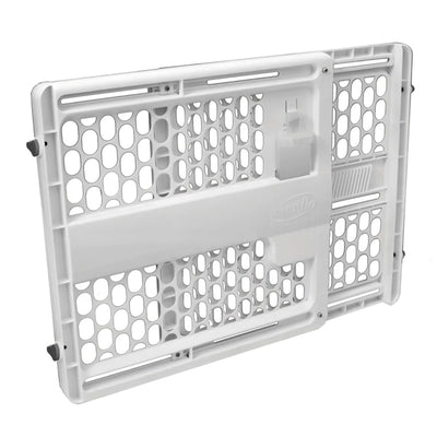 Evenflo Memory Fit Portable Baby Pet Mount Gate for Doorways and Hallways, White - VMInnovations