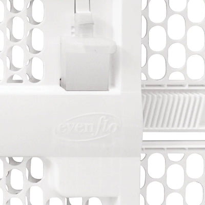 Evenflo Memory Fit Portable Baby Pet Mount Gate for Doorways and Hallways, White - VMInnovations