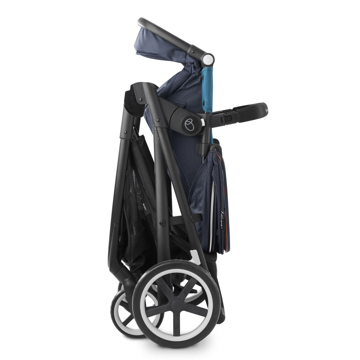Evenflo Gold Shyft Travel System Stroller w/ SecureMax Car Seat, Sapphire Blue - VMInnovations