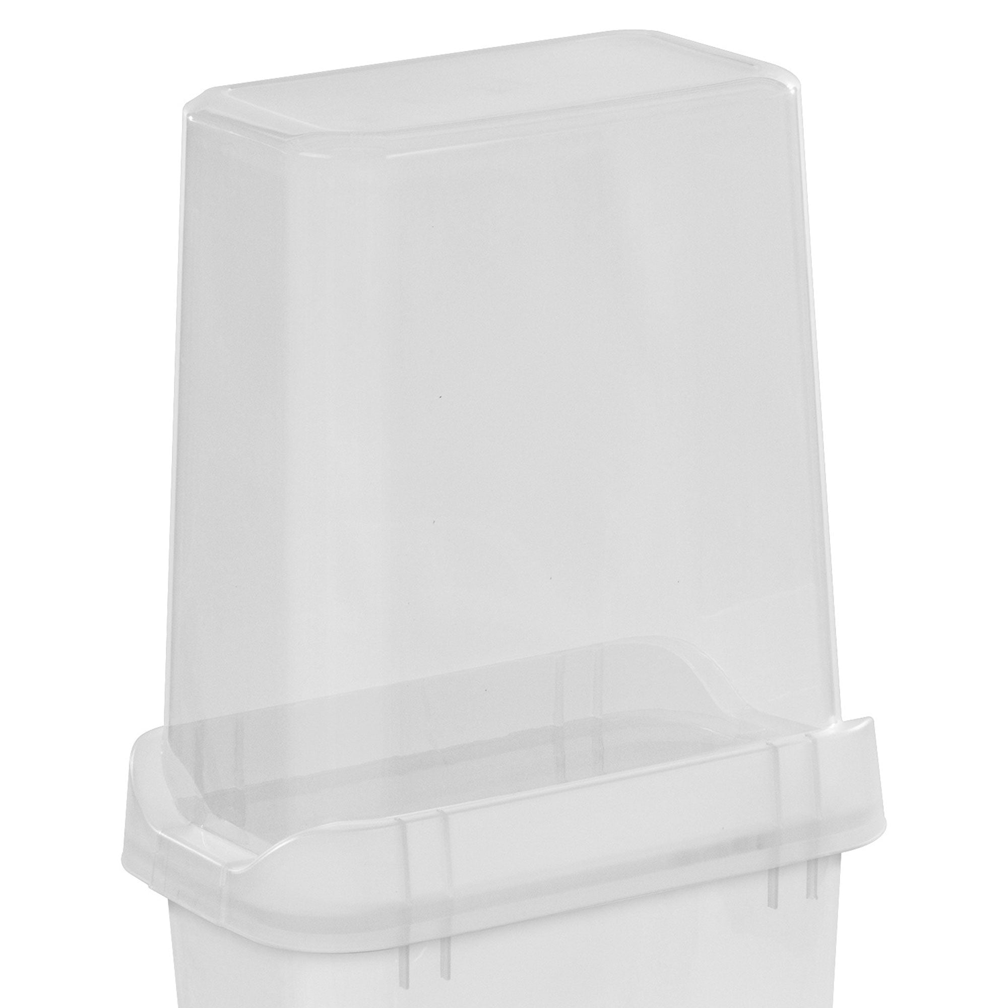Sterilite 40 In Vertical Wrapping Paper Organizer & Storage Box, Clear (4 Pack)