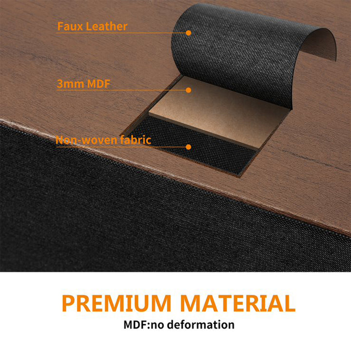 6 Drawer Dresser Organization Storage Unit with Steel Frame, Espresso (Used) - VMInnovations