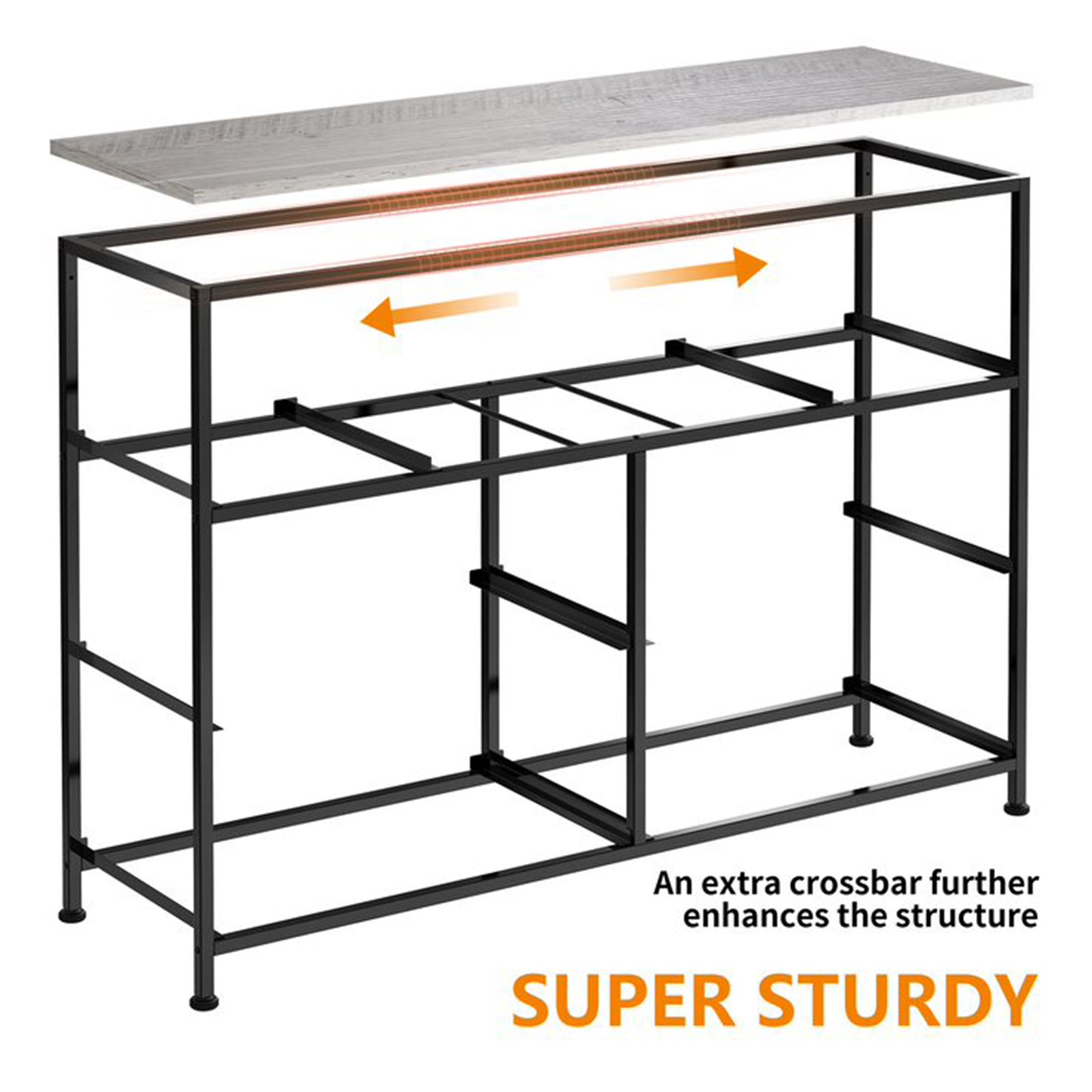 REAHOME 8 Drawer Steel Storage Organizer Chest Dresser, Dark Taupe (For Parts) - VMInnovations