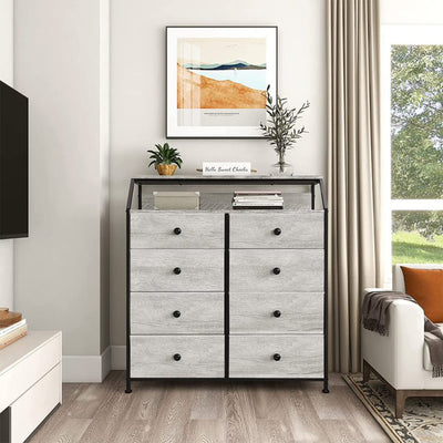 REAHOME 8 Drawer Wood Top Storage Organizer w/ 2 Additional Drawers (Used) - VMInnovations