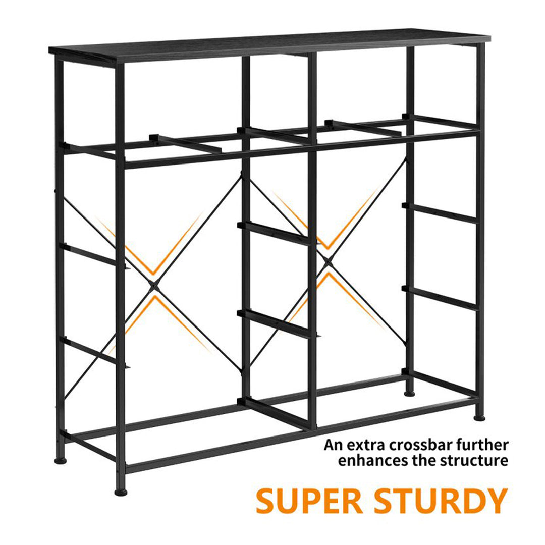 10 Drawer Steel Frame Bedroom Storage Organizer Chest Dresser (Open Box) - VMInnovations