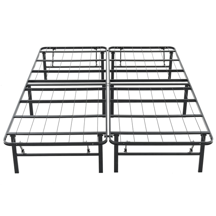 Hercules Metal Bed Frame, 14 in Platform Mattress Foundation, King (Used)