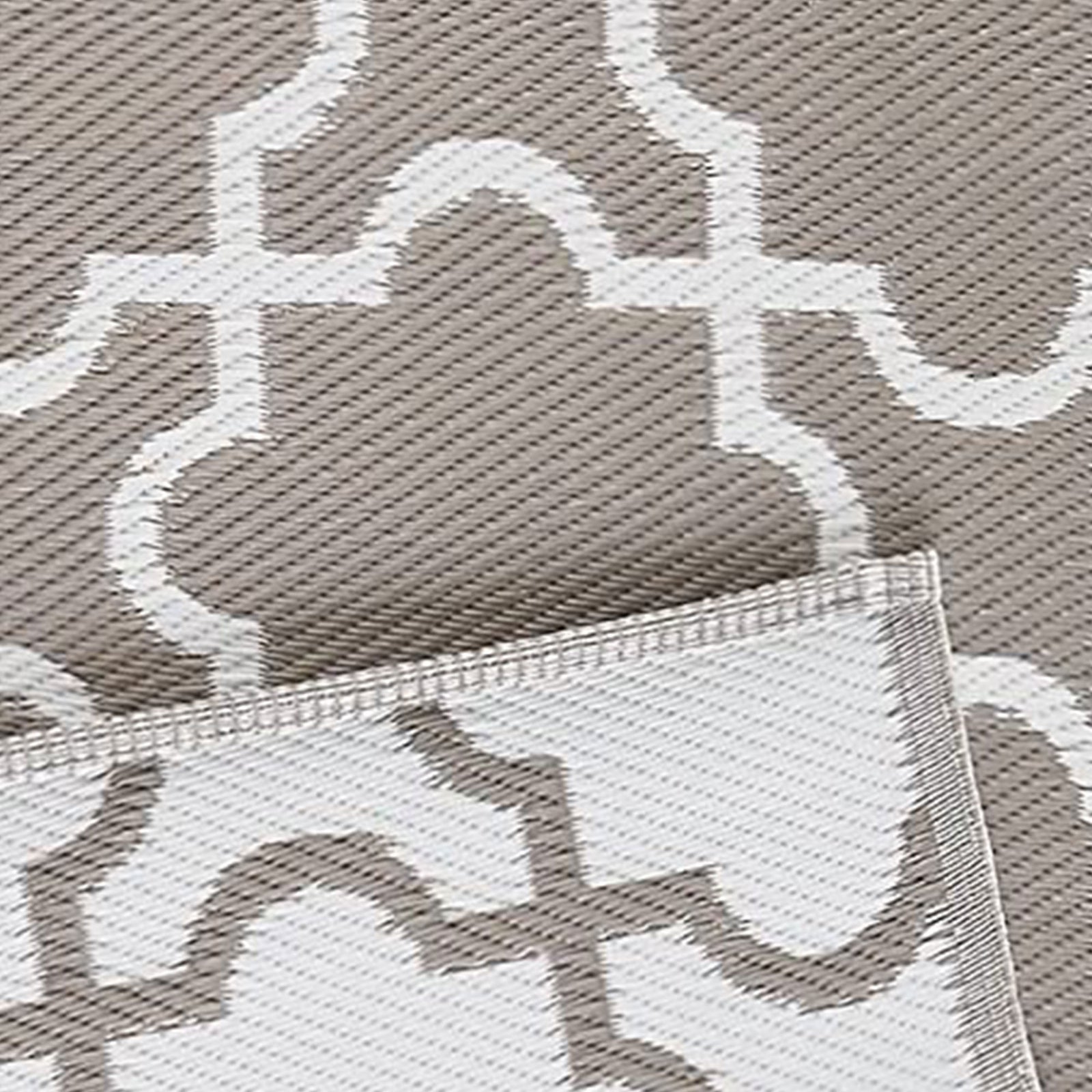 DII Design Imports 3 x 6 Foot Reversible Lattice Woven Rug (Open Box) - VMInnovations