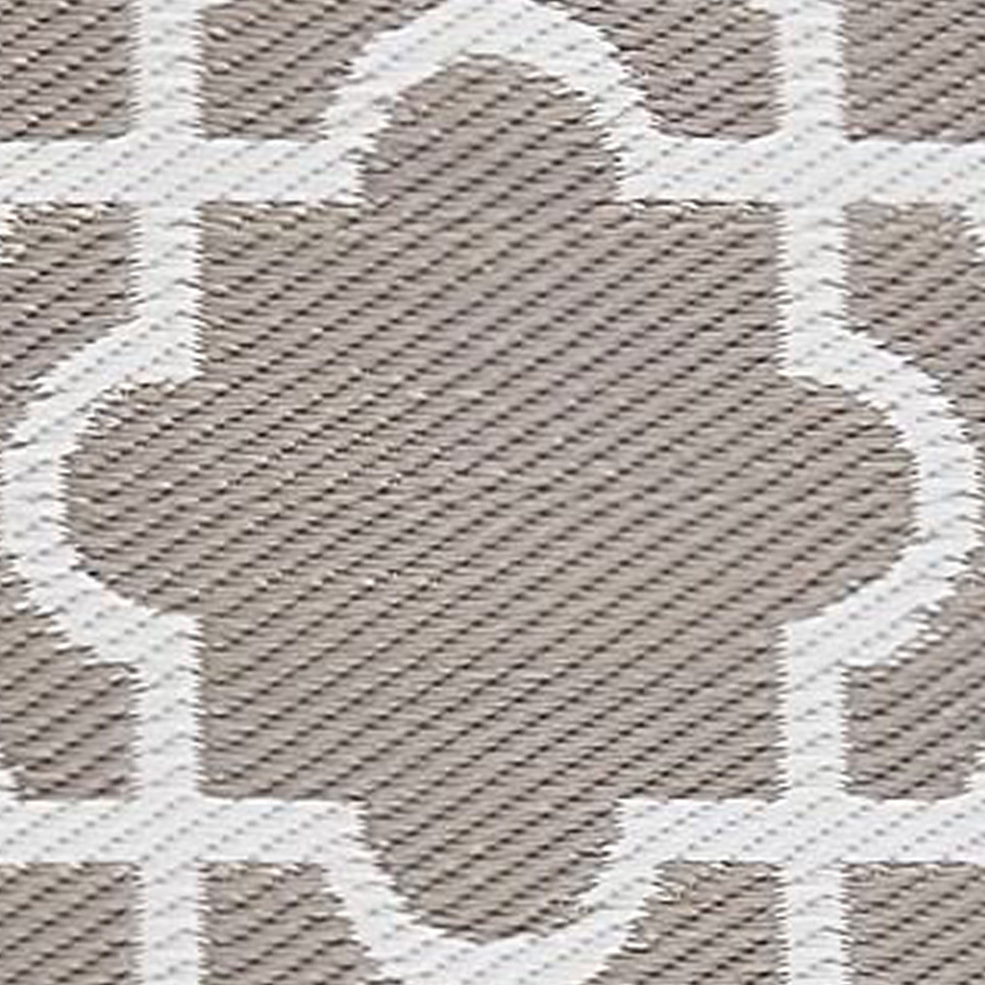 DII Design Imports 3 x 6 Foot Reversible Lattice Woven Rug (Open Box) - VMInnovations