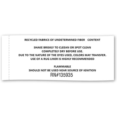 DII Design Imports Chindi Home Collection 4 x 6 Ft Handwoven Rug, Mustard Yellow - VMInnovations