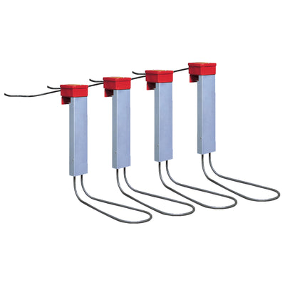 API 1500W Metal Livestock Water Tank Tankside Thermostat Deicer Heater (4 Pack)