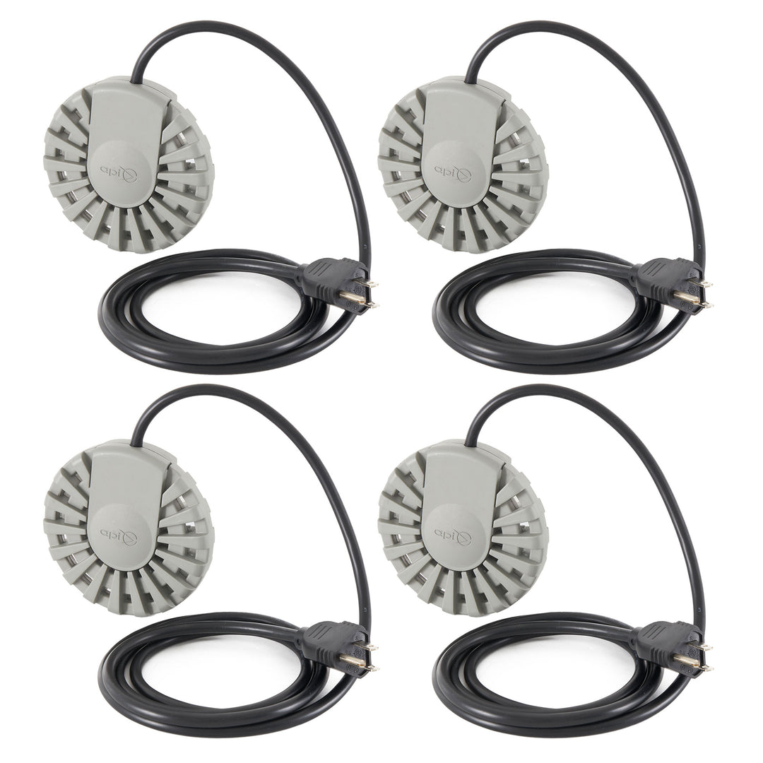 API W500 500 Watt Metal/Plastic Auto Waterer Birdbath Sinking Heater (4 Pack)