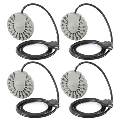 API W500 500 Watt Metal/Plastic Auto Waterer Birdbath Sinking Heater (4 Pack) - VMInnovations