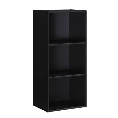 Hodedah 3 Shelf Home & Office Organization Storage Bookcase Cabinets(For Parts) - VMInnovations