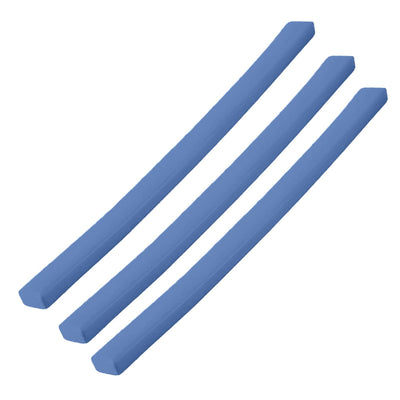 Vos Oasis 4 Ft Foam Pool Noodle Water Float for All Ages, Barrier Blue (3 Pack)