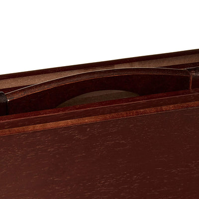 Folding TV Tray Tables with Compact Storage Rack, 5 Piece Set (Open Box) - VMInnovations