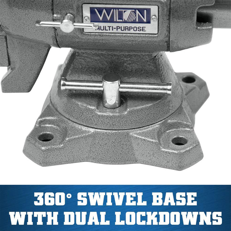 Wilton Tools 28844 Heavy Duty Cast Iron 4.5 In Bench Vise w/ 4 In Jaw Opening