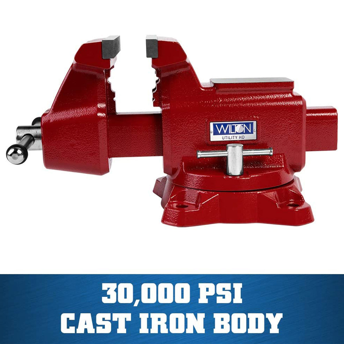 Wilton Tools WIL28816 Heavy Duty Cast Iron 8 In Bench Vise w/ 8.5 In Jaw Opening