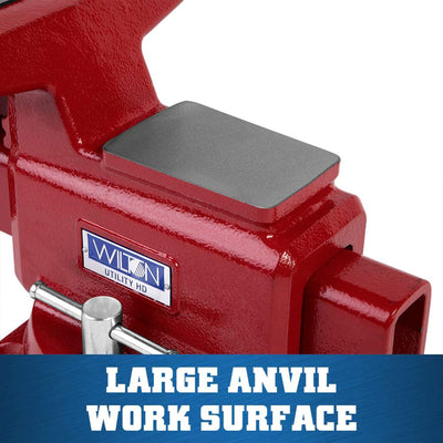 Wilton Tools WIL28816 Heavy Duty Cast Iron 8 In Bench Vise w/ 8.5 In Jaw Opening