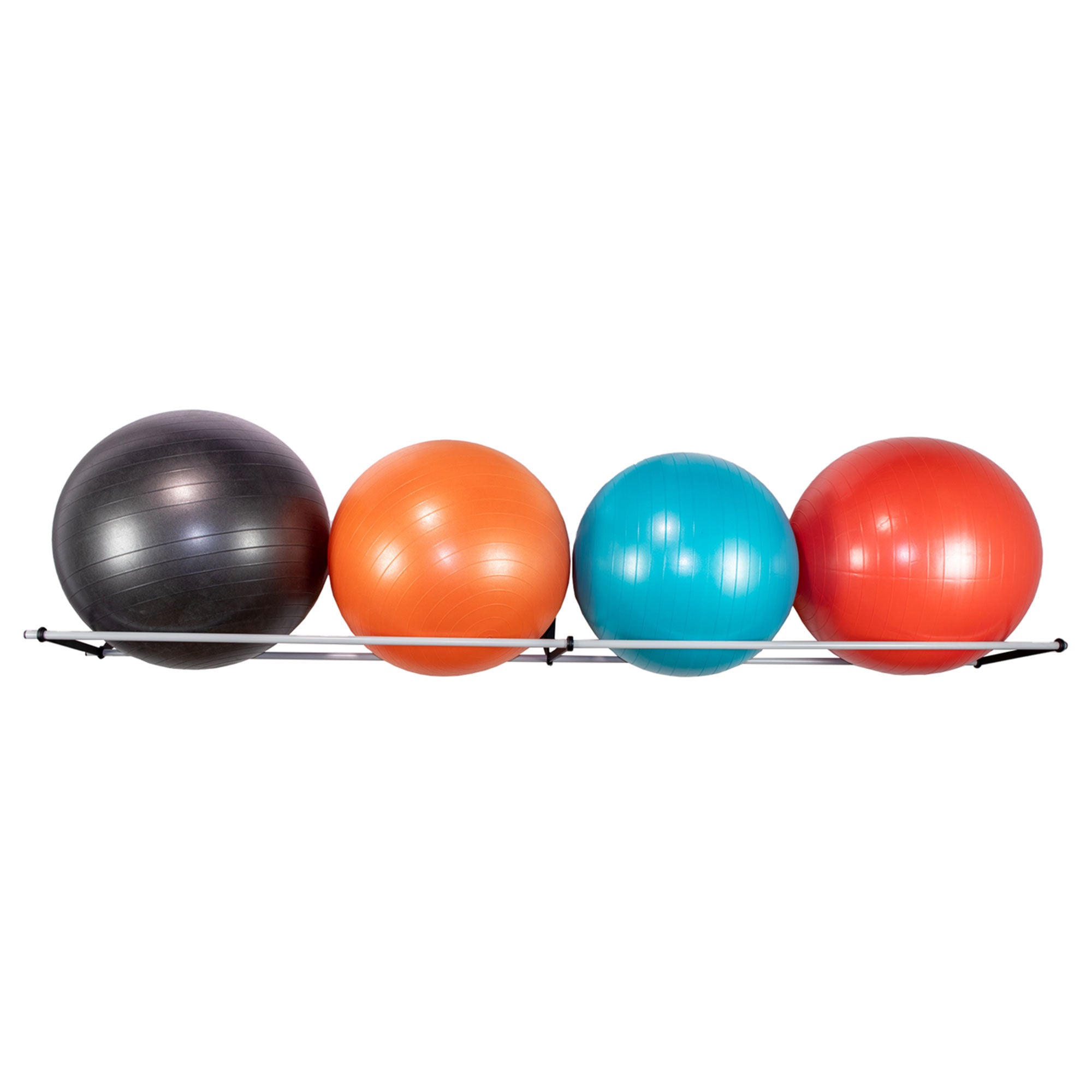 Vita Fitness 10 Ft  Mounted Storage Rack for Yoga Stability Balls (For Parts) - VMInnovations