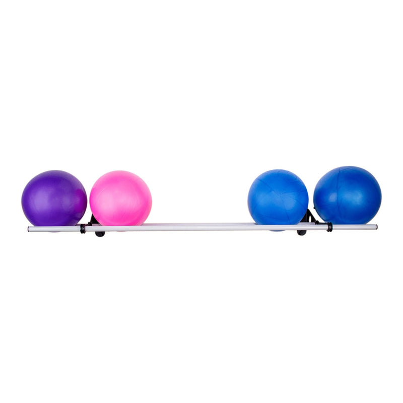 Vita Fitness 10 Ft  Mounted Storage Rack for Yoga Stability Balls (For Parts)