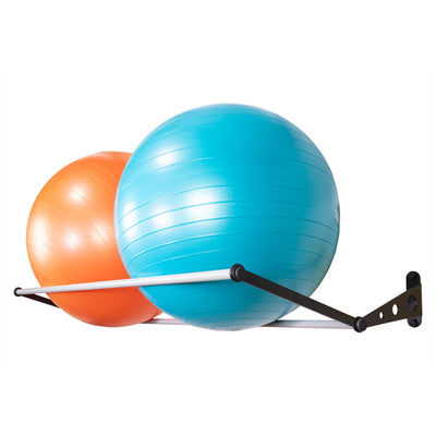 Vita Fitness 10 Ft  Mounted Storage Rack for Yoga Stability Balls (For Parts)