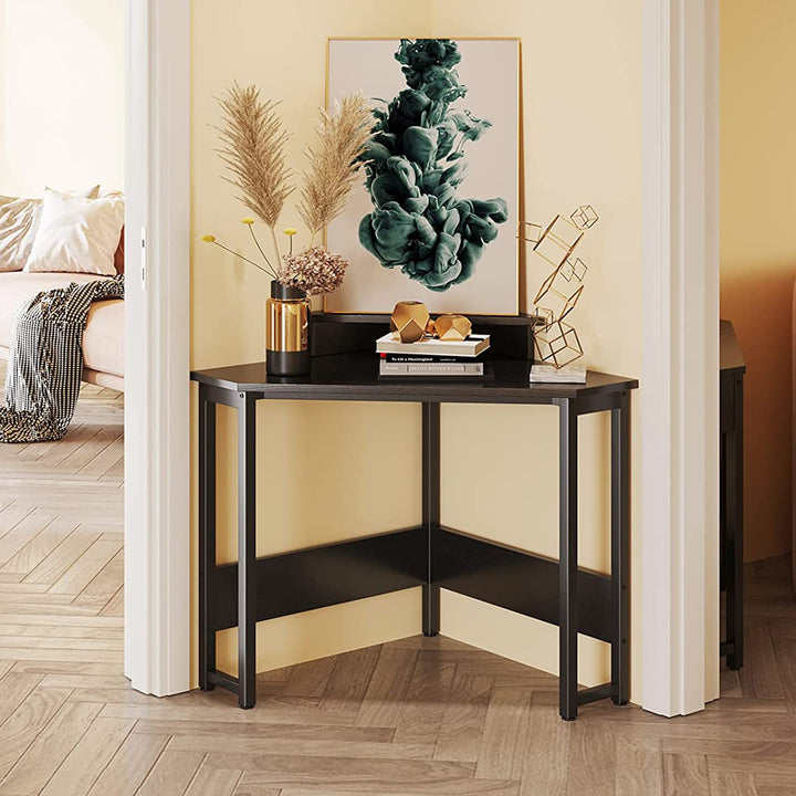 ODK Modern Triangle Corner Computer Writing Desk w/ Raised Stand (Open Box) - VMInnovations