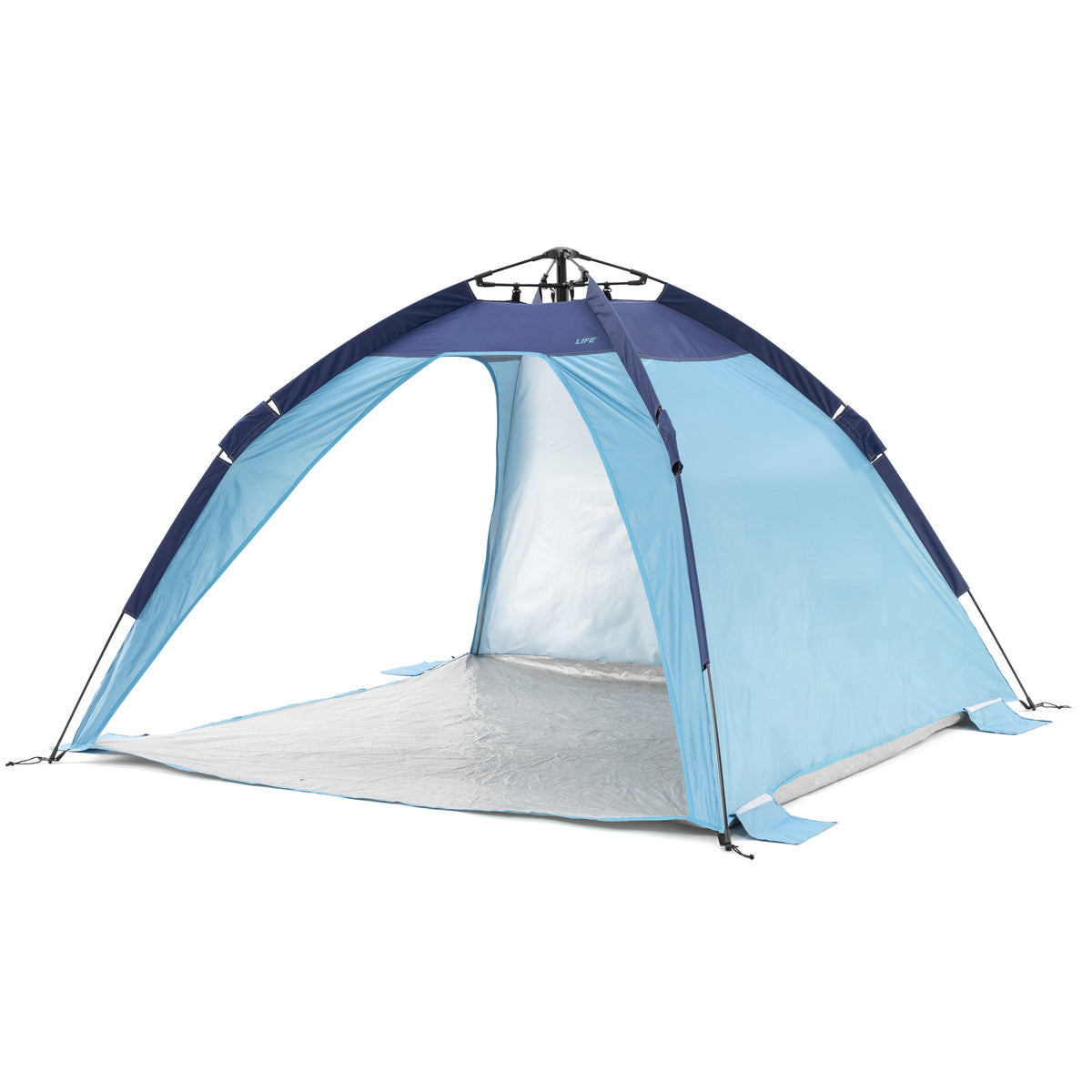 SlumberTrek Mersa Outdoor Compact Pop Up Auto Ezee Shelter Tent, Blue (Used)