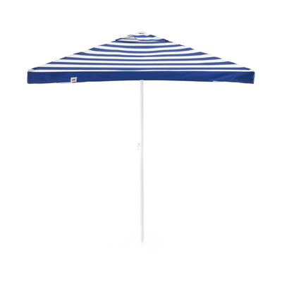 SlumberTrek Maui Outdoor Beach Cabana Patio Umbrella Shelter, Blue (For Parts)