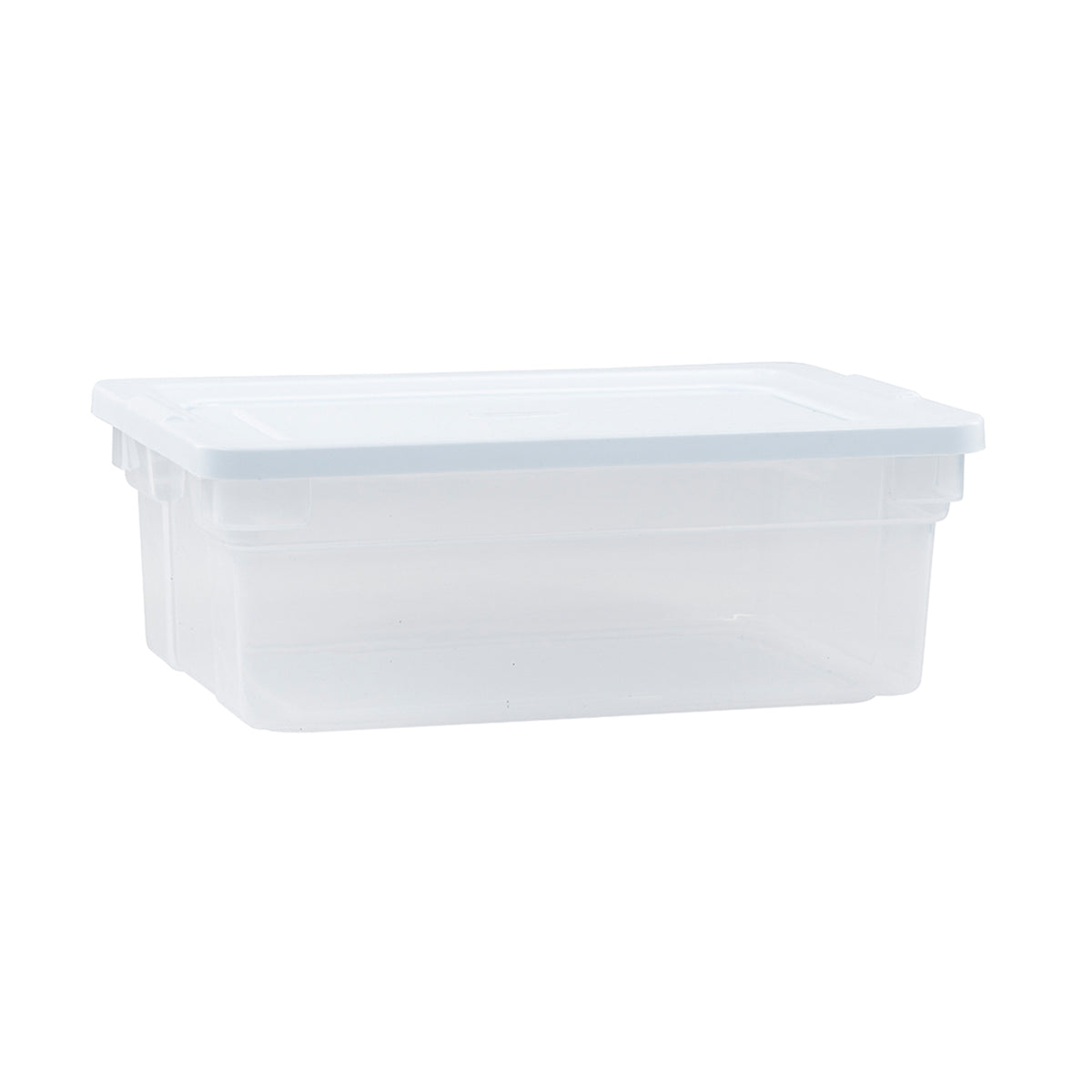 Rubbermaid Classic Clear 12Qt Stackable Heavy Duty Storage Bins (Open Box)