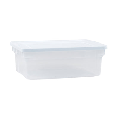 Rubbermaid Classic Clear 12 Qt Stackable Heavy Duty Plastic Storage Bins (Used) - VMInnovations