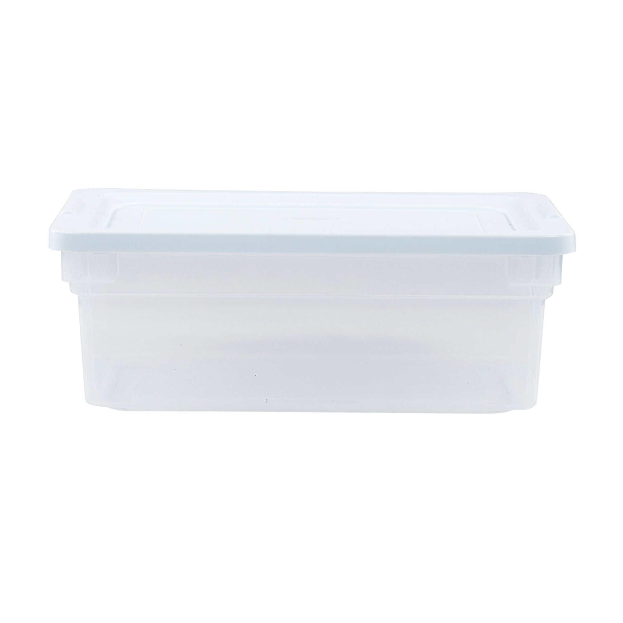Rubbermaid Classic Clear 12 Qt Stackable Heavy Duty Plastic Storage Bins (Used) - VMInnovations