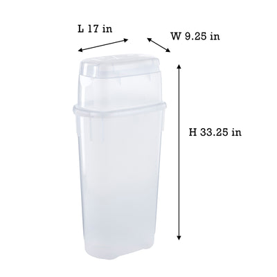 Rubbermaid Wrap N' Craft Plastic Wrapping Paper Holder Container (Open Box) - VMInnovations
