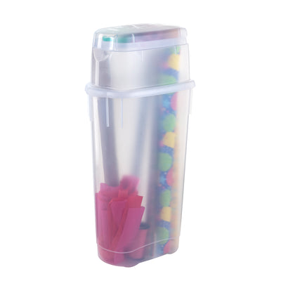 Rubbermaid Wrap N' Craft Plastic Wrapping Paper Holder Container (Open Box) - VMInnovations