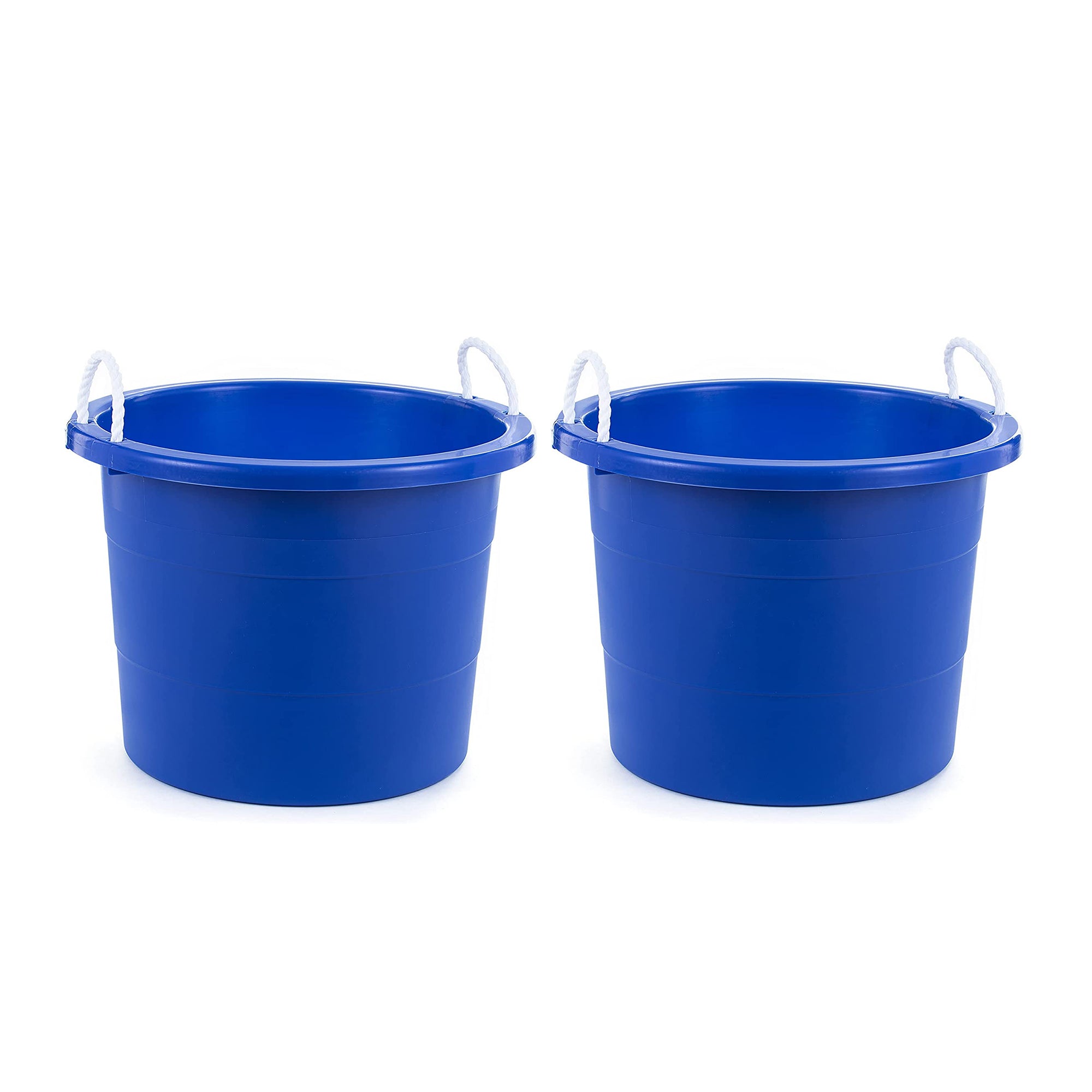 United Solutions 19 Gallon Large Plastic Utility Tub w/ Rope Handle (Open Box) - VMInnovations