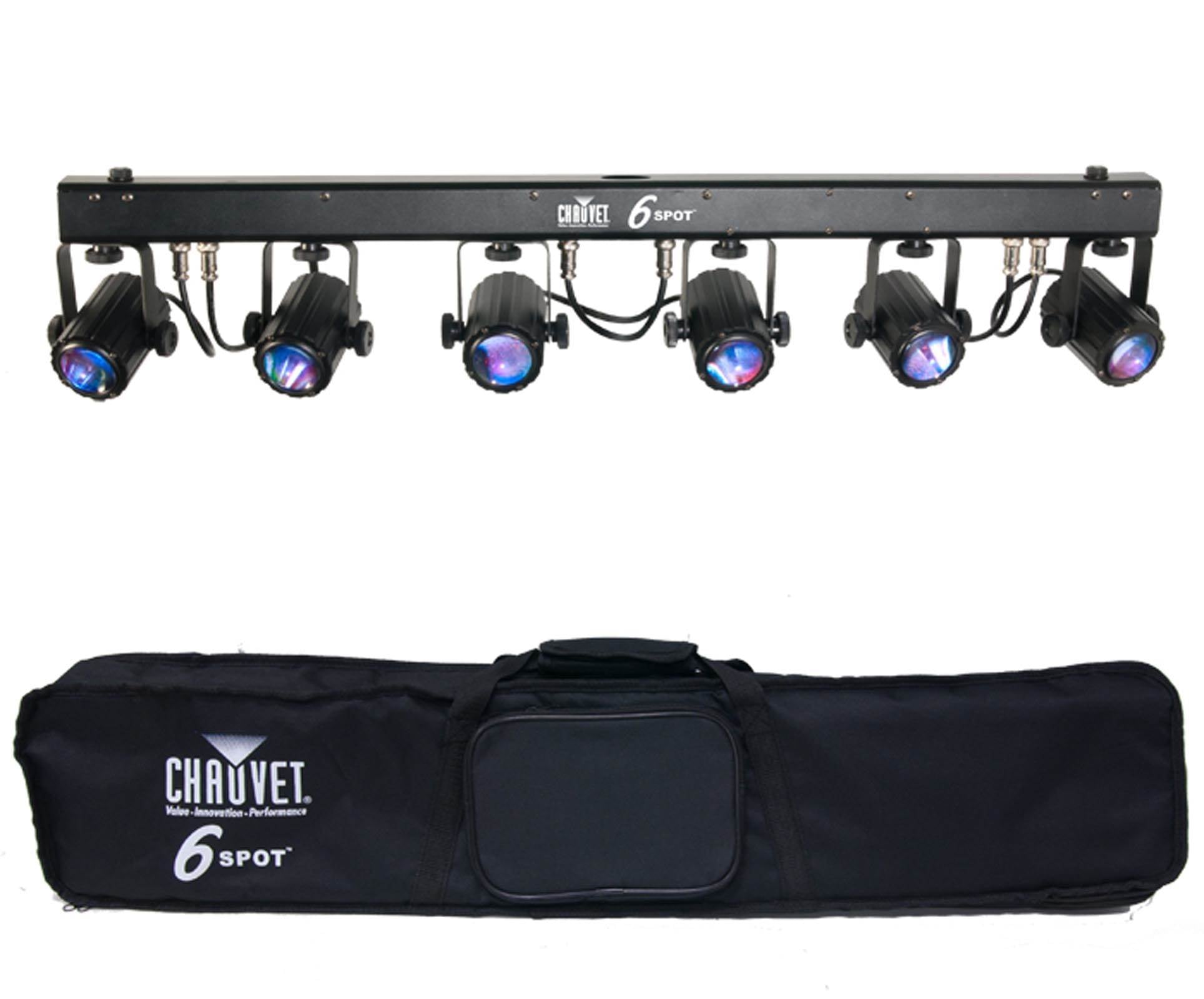 CHAUVET 6SPOT LED Dance Effect Stage Light Bar System