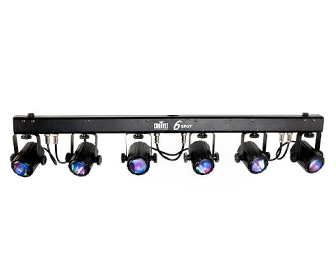 CHAUVET 6SPOT LED Dance Effect Stage Light Bar System