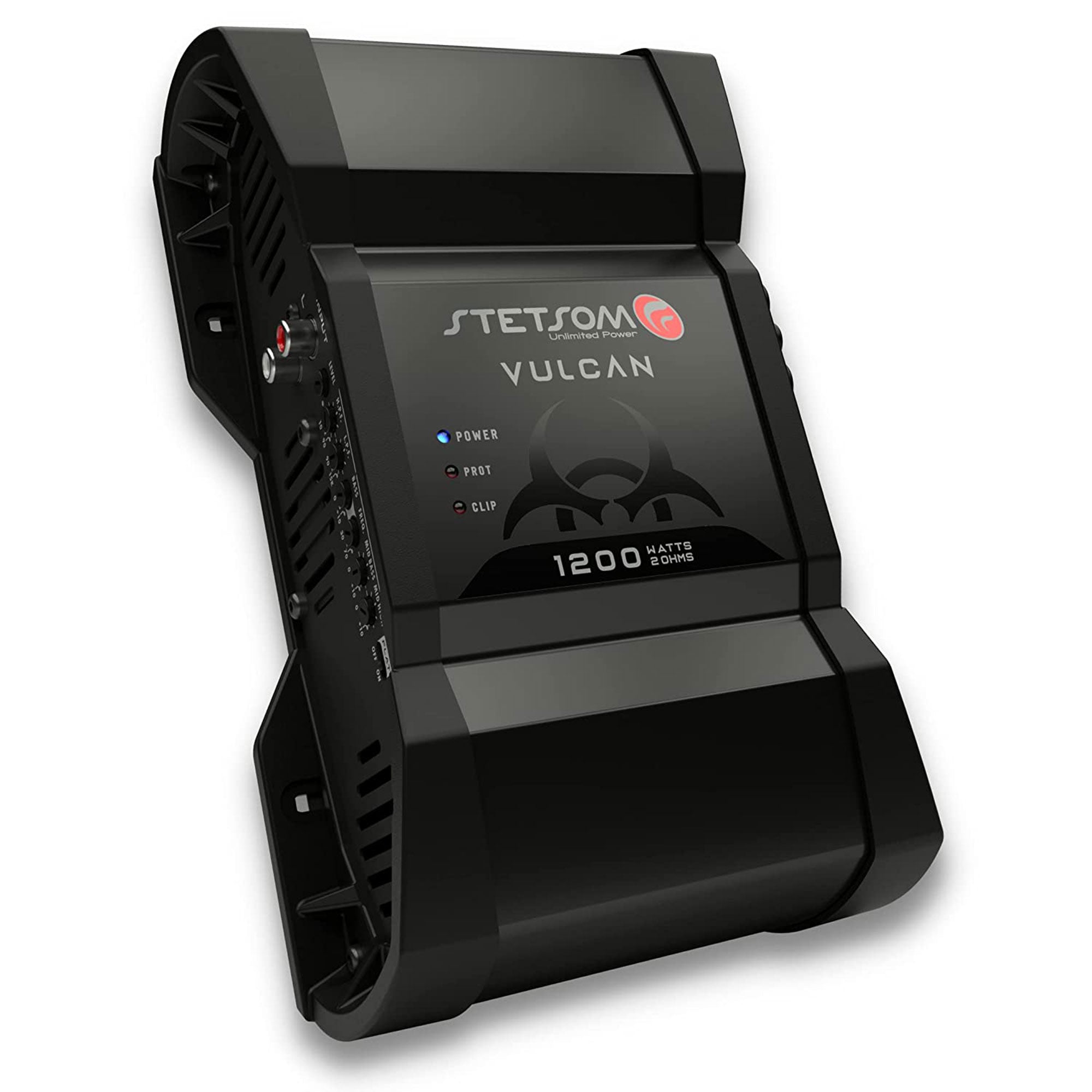Stetsom Vulcan 1200 1.2K RMS 2 Ohm Stable Mono Car Amplifier with Smart Coolers - VMInnovations