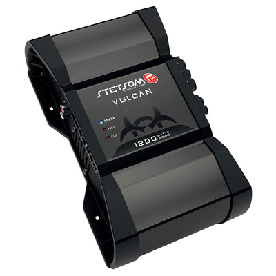 Stetsom Vulcan 1200 1.2K RMS 2 Ohm Stable Mono Car Amplifier with Smart Coolers - VMInnovations