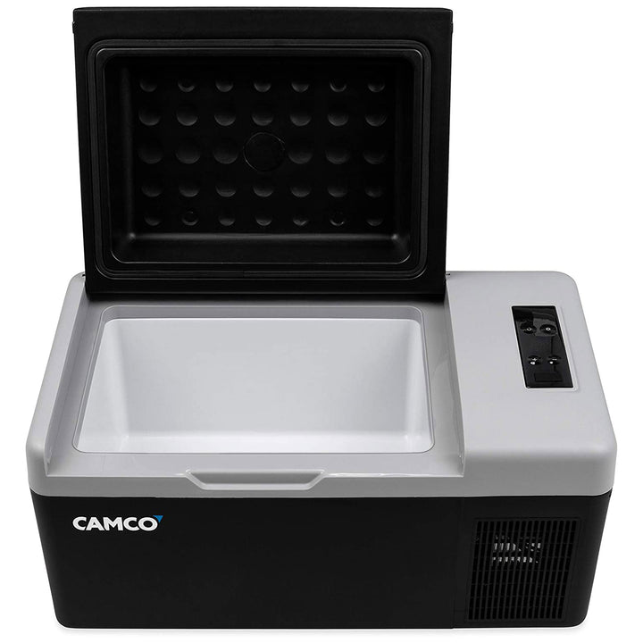 Camco CAM-200 20L Compact Portable Refrigerator/Freezer with LCD Control Panel