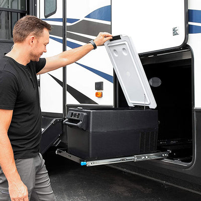 Camco CAM-350 35L Portable Refrigerator/Freezer with LCD Control Panel (Used) - VMInnovations