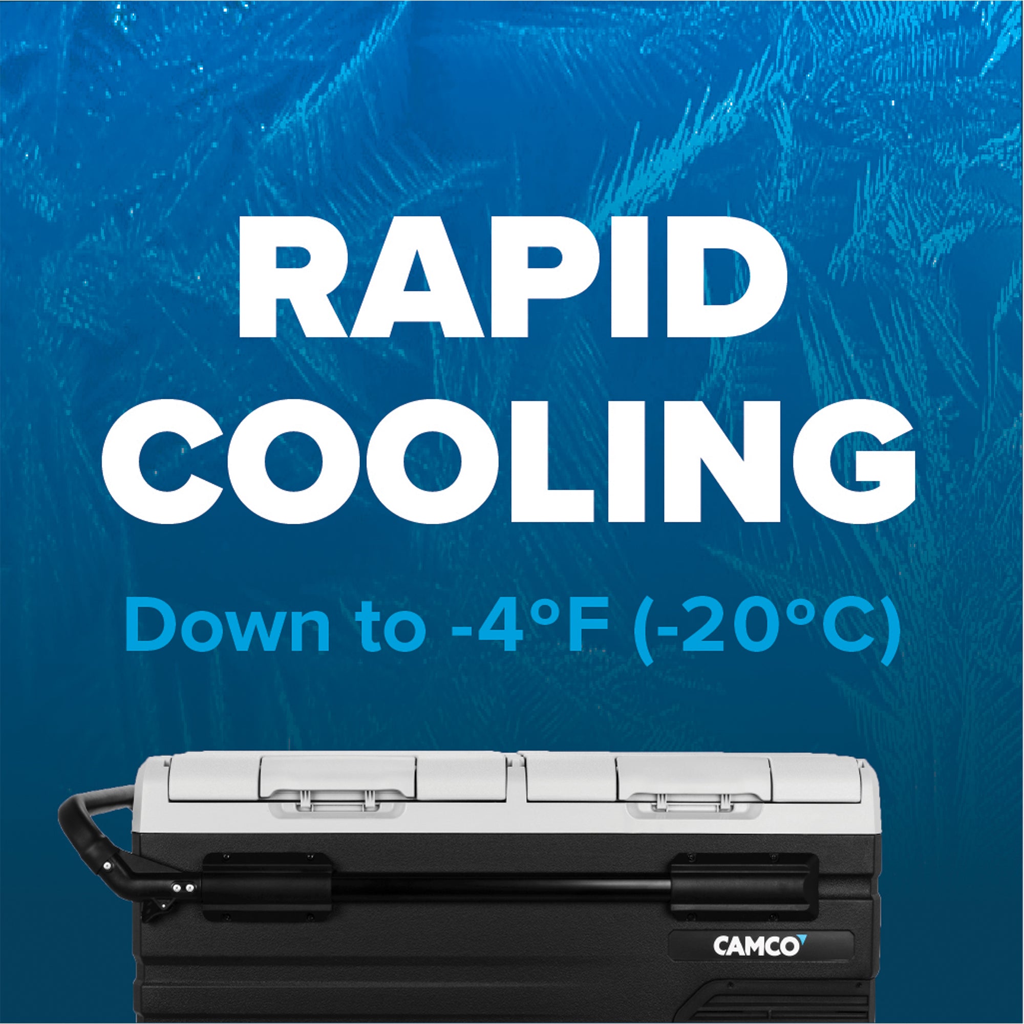 Camco 75 Liter Portable Compact Refrigerator with Dual Zone Cooling (For Parts) - VMInnovations