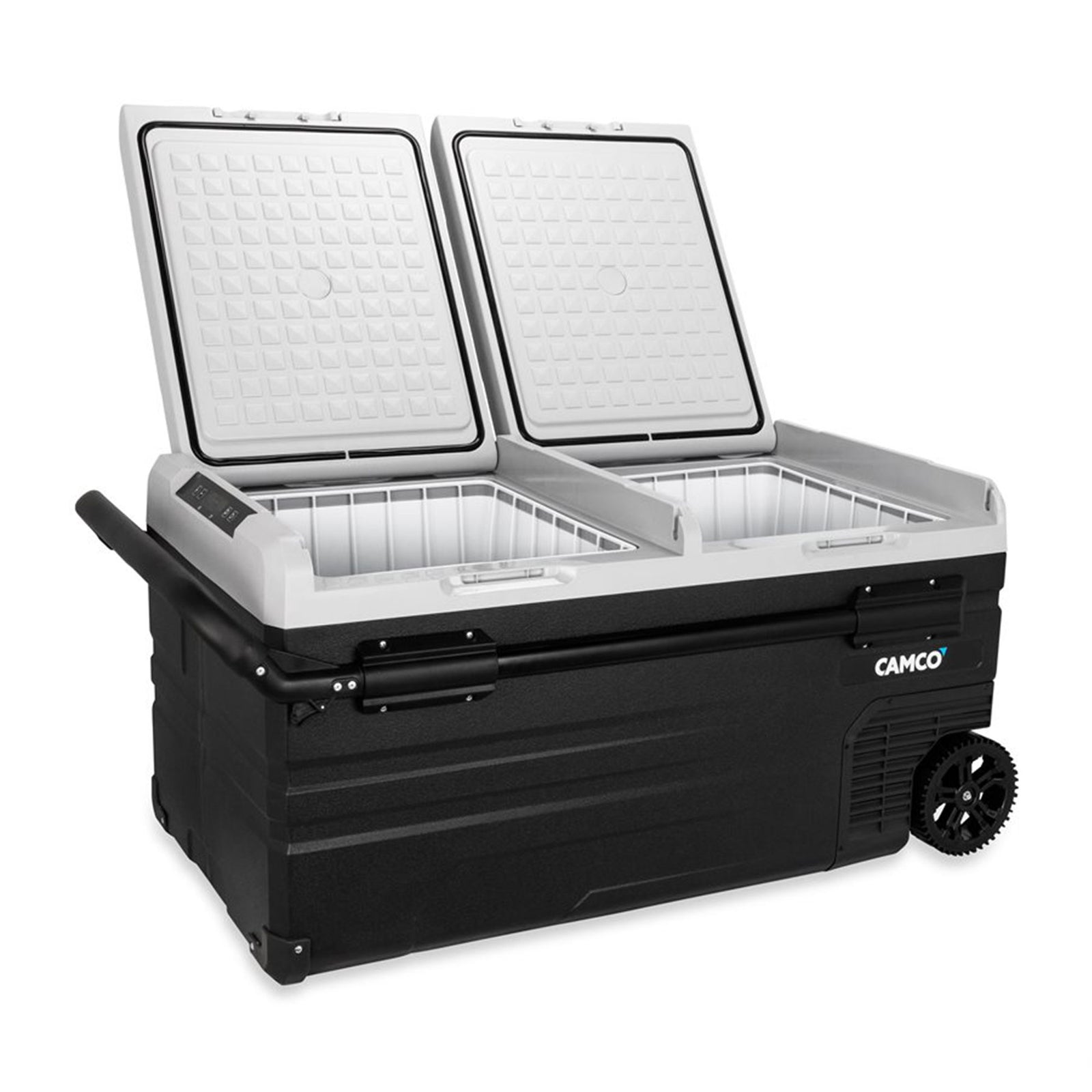 Camco CAM-950 95L Portable Compact Refrigerator w/Dual Zone Cooling (Open Box) - VMInnovations