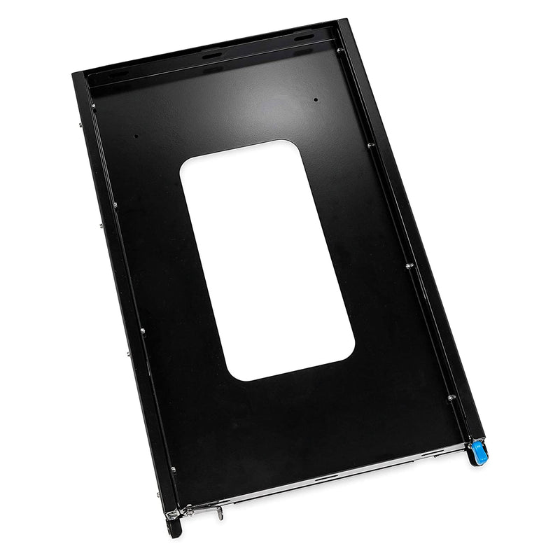 Camco Retractable Floor Mounted Portable Electric Refrigerator Slide, Medium