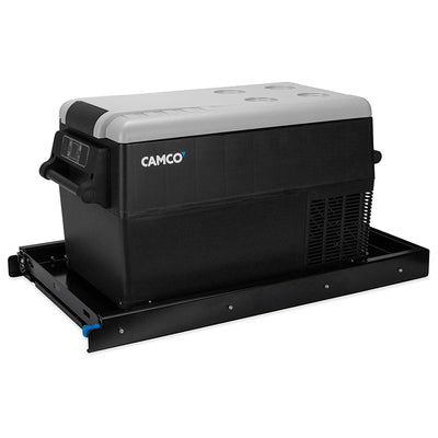 Camco Retractable Floor Mounted Portable Electric Refrigerator Slide (Open Box)
