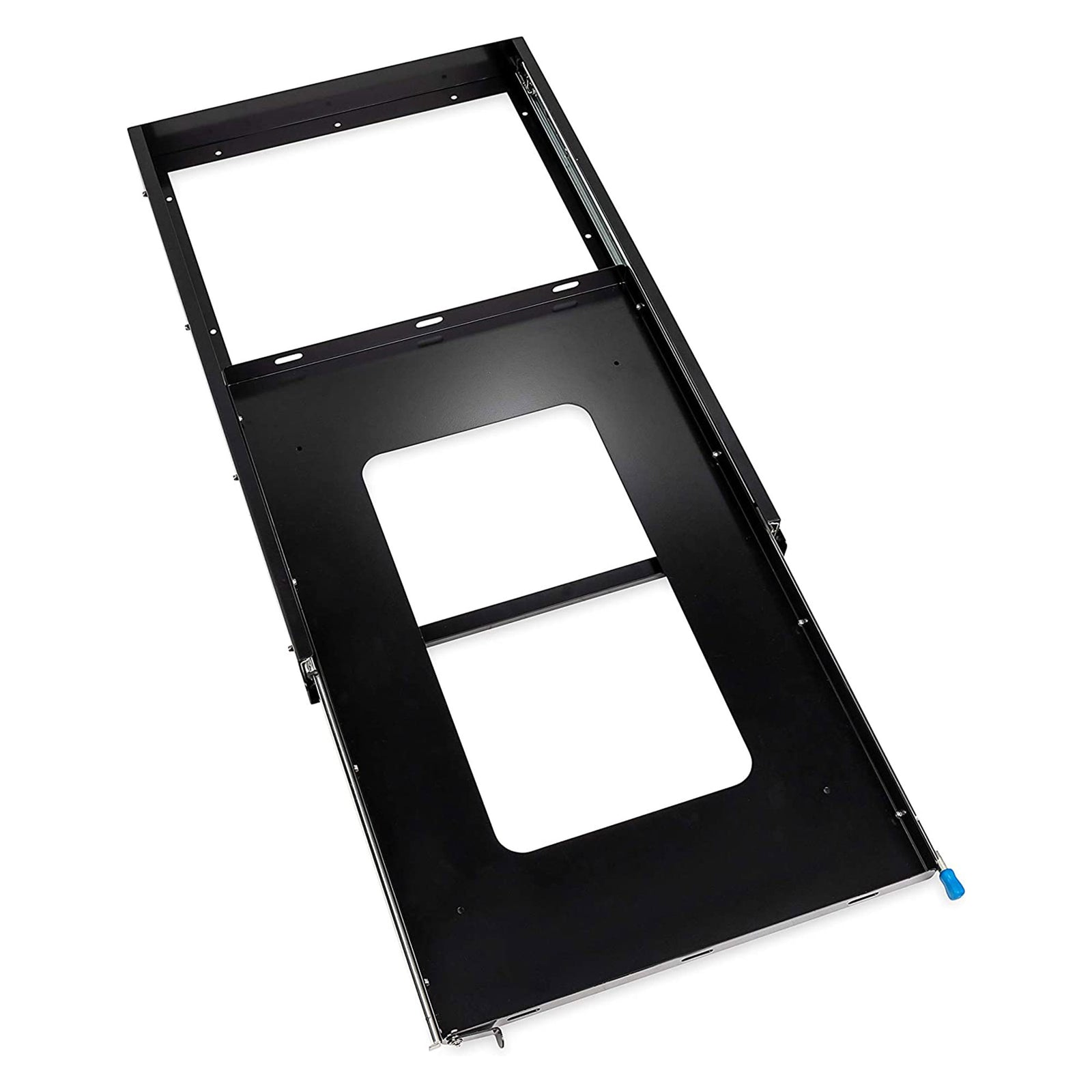 Camco Retractable Floor Mounted Portable Electric Refrigerator Slide, Large - VMInnovations