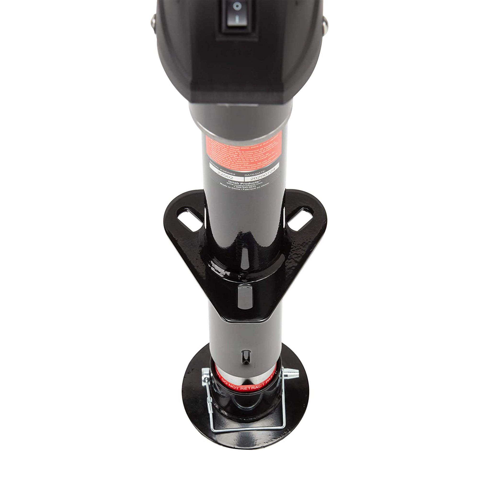Uriah 12V DC Electric Trailer Jack w/ LED Light & 2500Lb Capacity (Open Box) - VMInnovations
