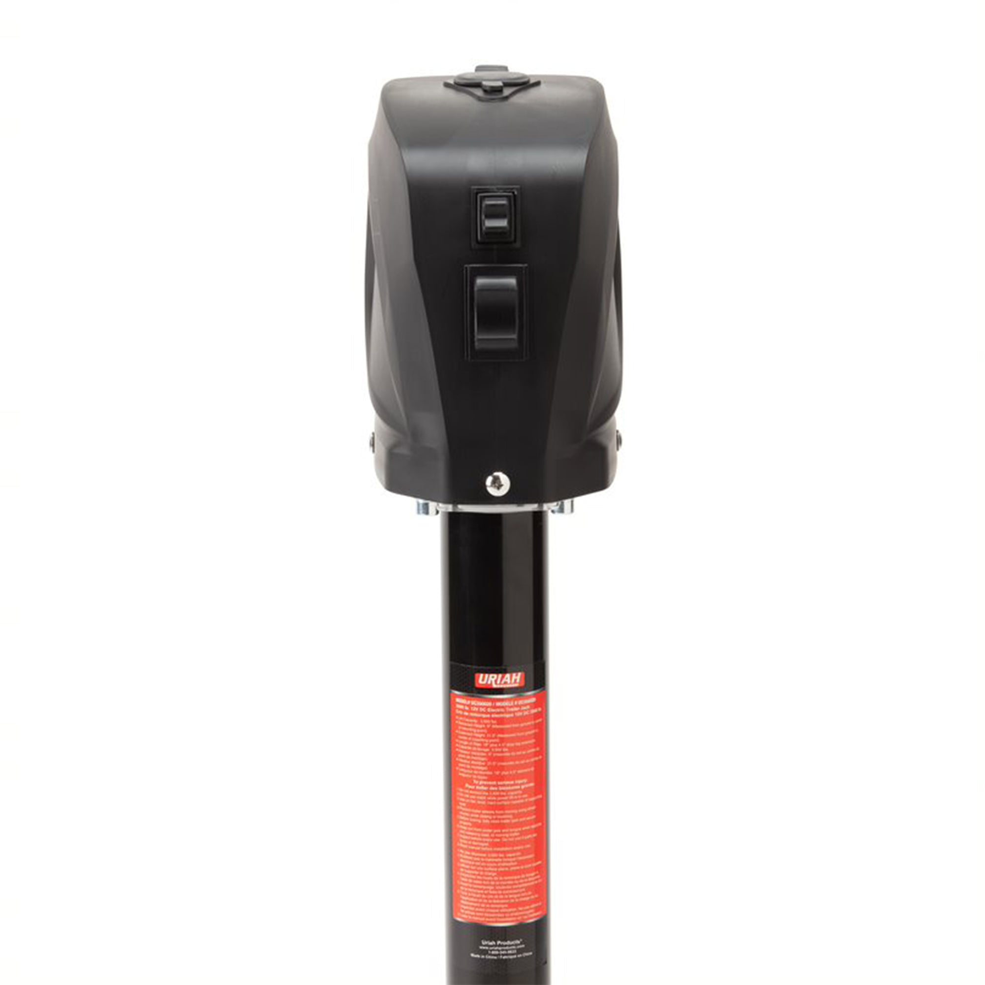 Uriah 12V Electric Trailer Jack w/Hard Wire Connection, 3500 Pound Capacity - VMInnovations